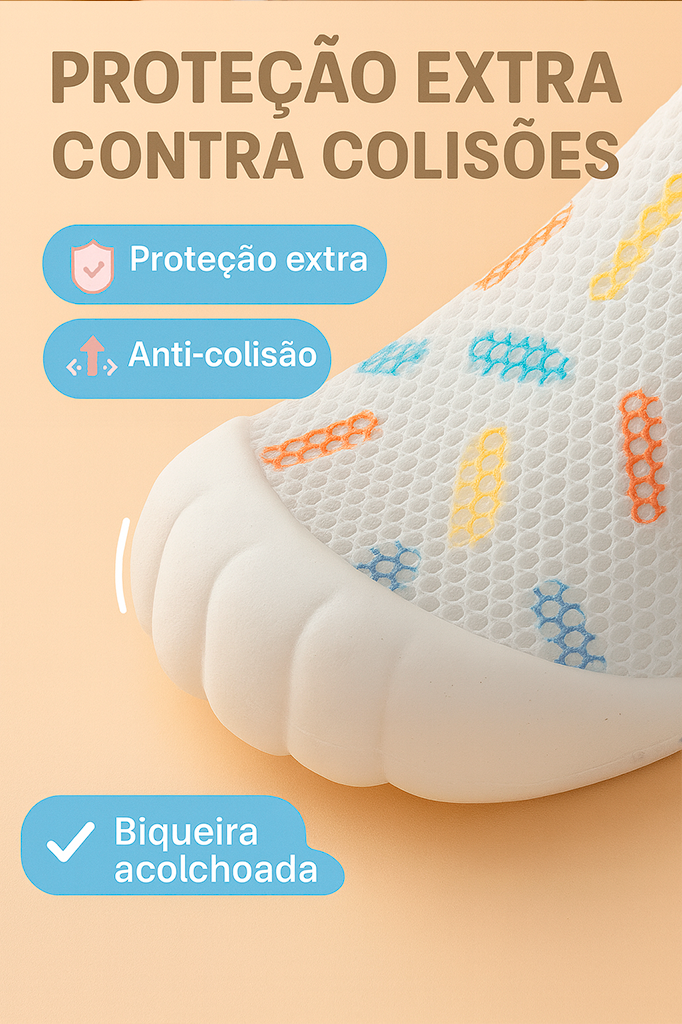Sandalhinha respirável primeiros passos Gestara!