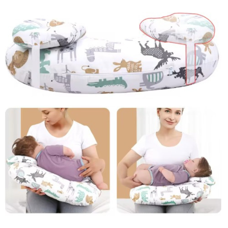 Almofada Comfort para Amamentação Conforto para Mamãe e Bebê