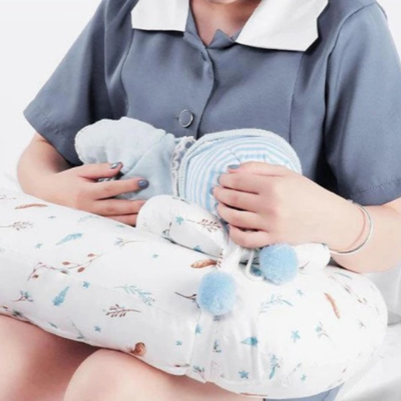 Almofada Comfort para Amamentação Conforto para Mamãe e Bebê
