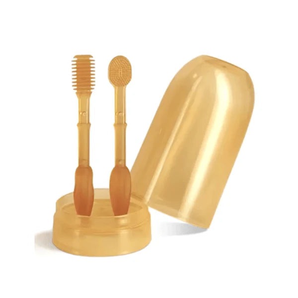Kit 2 Escovas de Cuidado Bucal para Bebês