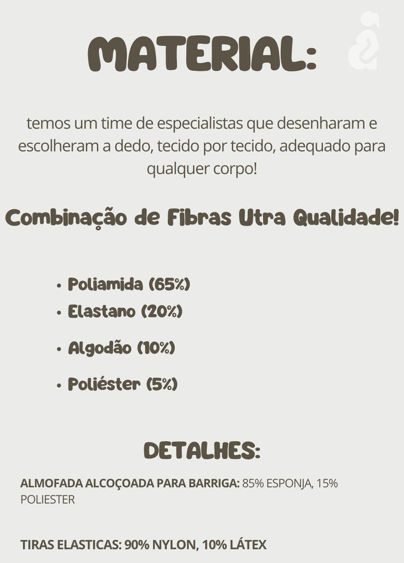 Cinta para Alívio, Suporte e mais Conforto na Gestação! 🩷🧑🍼 (GANHE uma Meia de Compressão + uma Calcinha para Gestante)