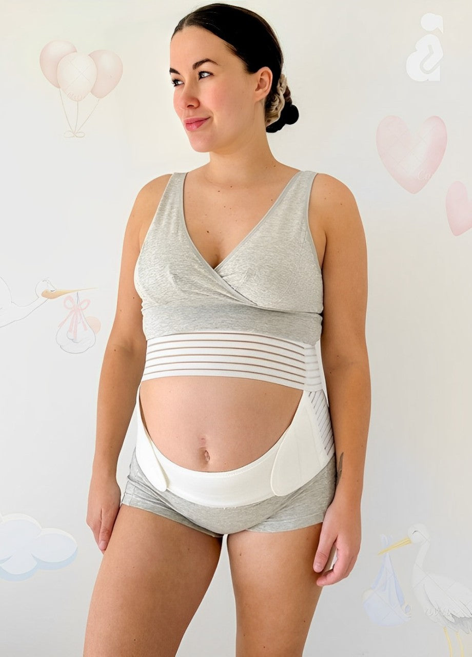 Cinta de Suporte Total, Alívio Instantâneo para gestantes Gestara® 🩷🧑🍼 - APENAS HOJE: compre e Ganhe uma Calcinha de Fibra de Bambu + Presentes Exclusivos + Curso Completo de Yoga e Mobilidade! com especialistas