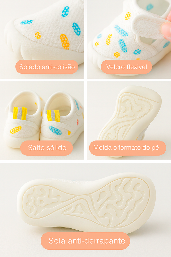 Sandalhinha respirável primeiros passos Gestara!