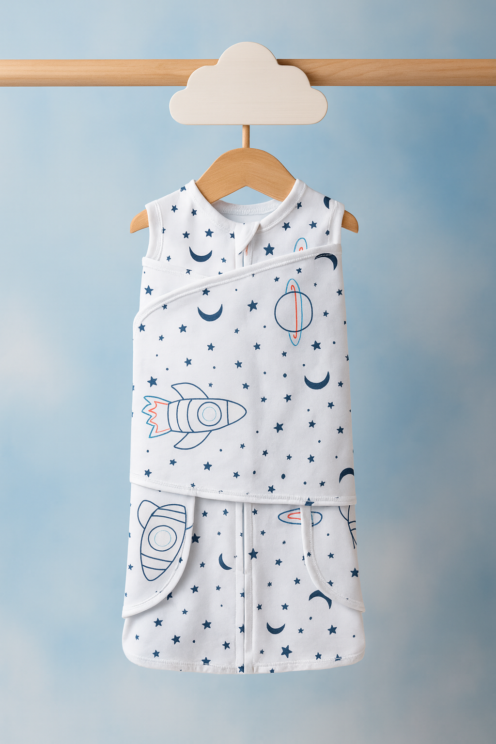 Saco de Dormir Swaddle ( Bebê noites mais tranquilas  e seguras)