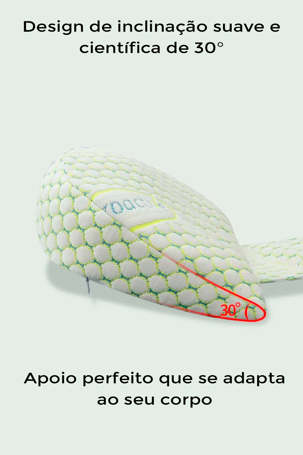 Almofada Comfort para Gestante - noites mais mais confortável