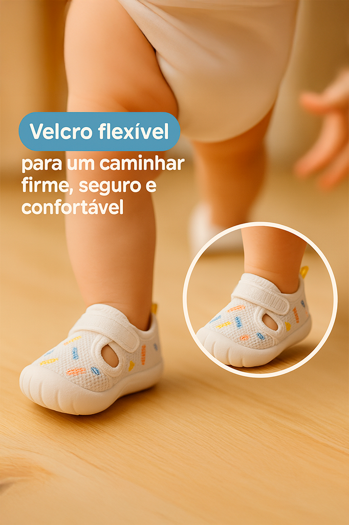 Sandalhinha respirável primeiros passos Gestara!