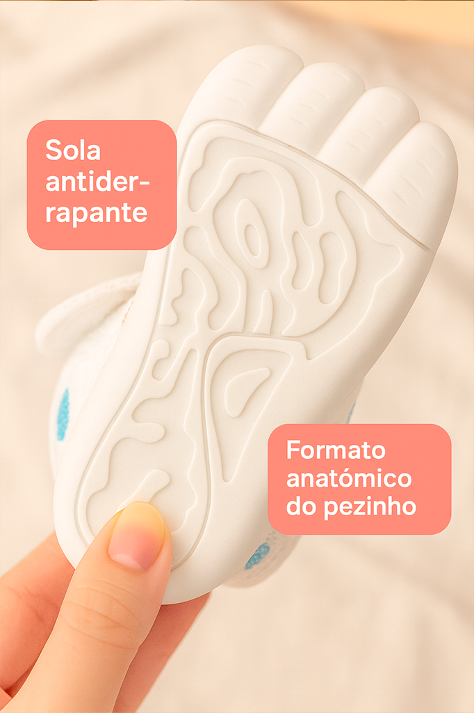 Sandalhinha respirável primeiros passos Gestara!