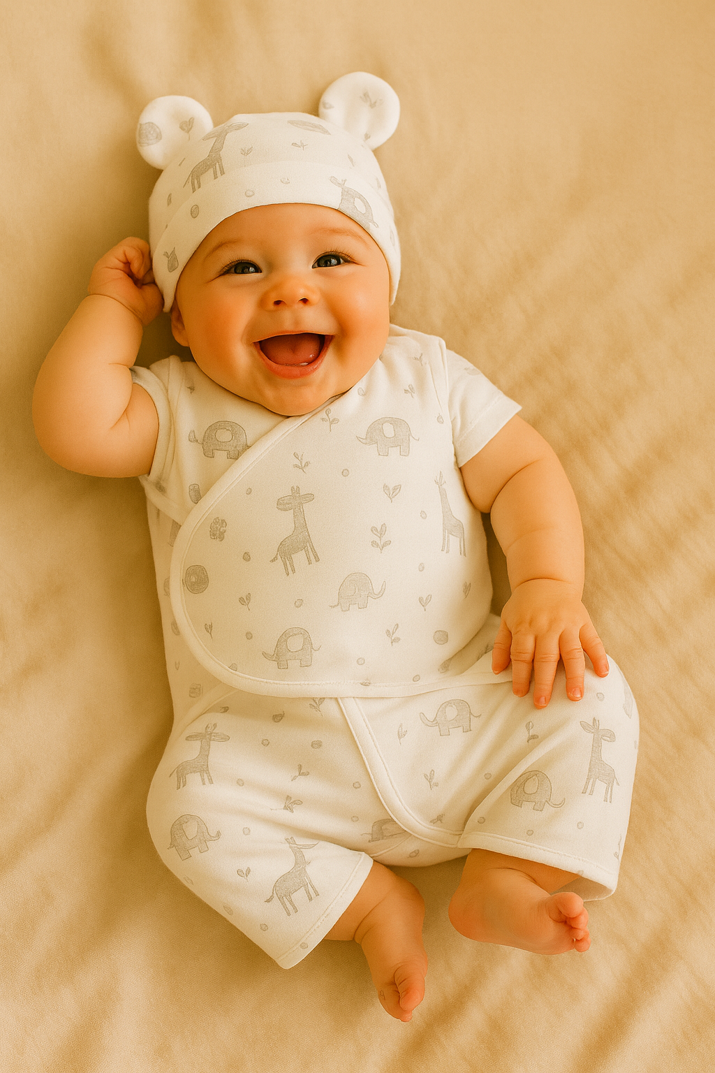 Saco de Dormir Swaddle ( Bebê noites mais tranquilas  e seguras)
