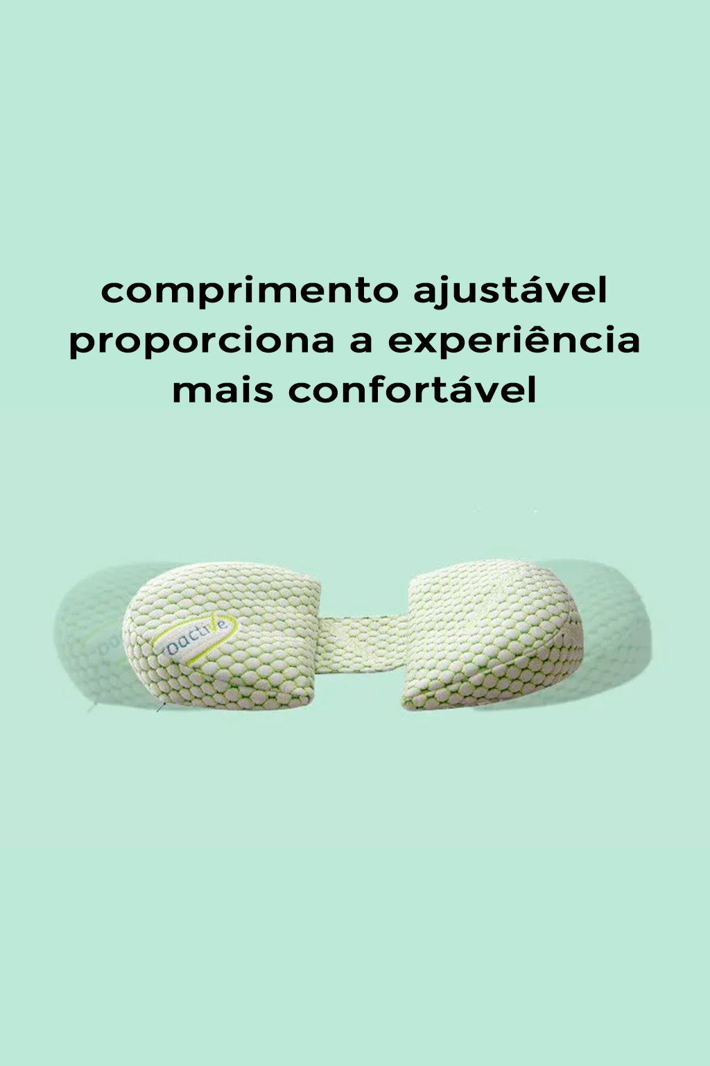 Almofada Comfort para Gestante - noites mais mais confortável
