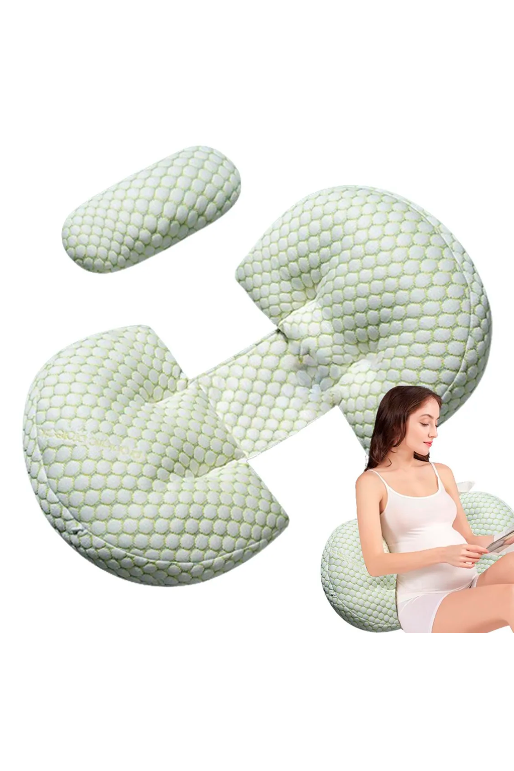 Almofada Comfort para Gestante - noites mais mais confortável
